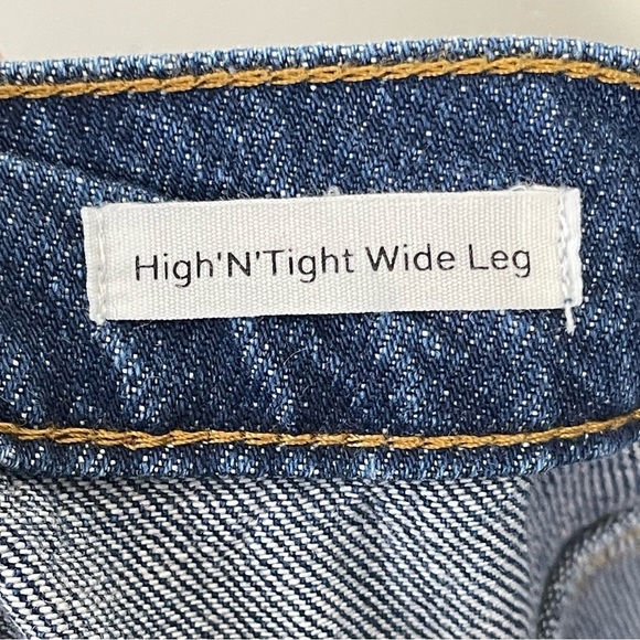 Frame Denim women’s Le High N Tight Wide Leg Jeans in Foxgrove size 34 US 16 - Picture 10 of 14